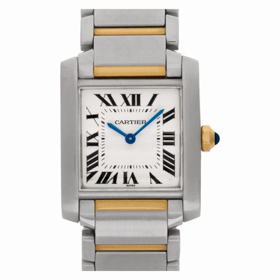 Cartier W2TA0003 Tank Francaise Quartz Female Stainless Steel Replica Watches