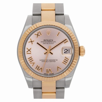 Rolex 178271 Datejust Automatic Female 18k rose gold & stainless steel Replica Watches