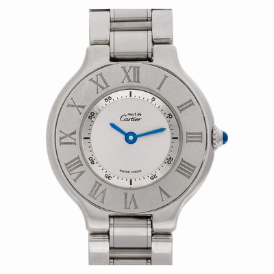 Cartier 1340 21 Quartz Female Stainless Steel Replica Watches