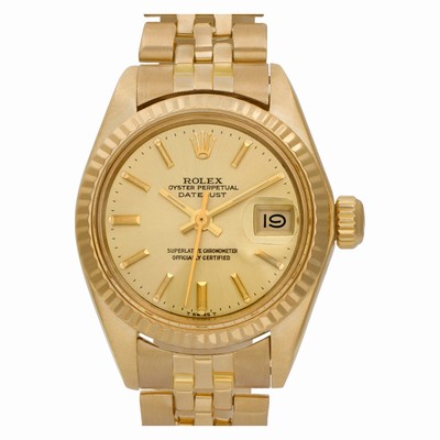 Rolex 6917 Datejust Automatic Female 18k yellow gold Replica Watches