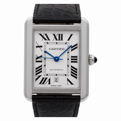 Cartier W5200027 Tank Solo Automatic Male Stainless Steel Replica Watches