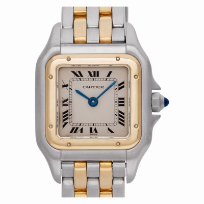 Cartier W25028B Panthere Quartz Female Stainless Steel Replica Watches