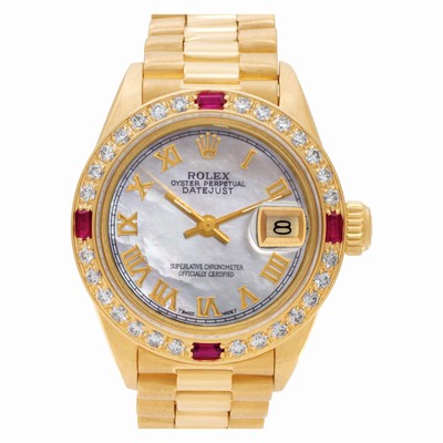 Rolex 6917 Datejust Automatic Female 18k yellow gold Replica Watches