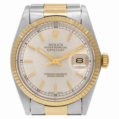 Rolex 16000 Datejust Automatic Male 18k gold & Stainless Steel Replica Watches