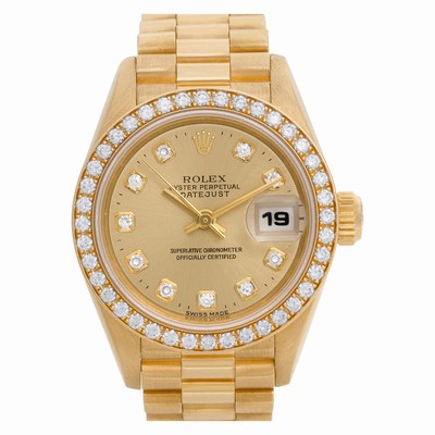Rolex 69178 Datejust Automatic Female 18k yellow gold Replica Watches