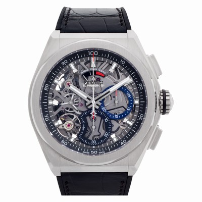Zenith 95.9000.9004/78.R582 El Primero Automatic Male Titanium Replica Watches
