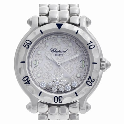 Chopard 8236 Happy Sport Quartz Female Stainless Steel Replica Watches
