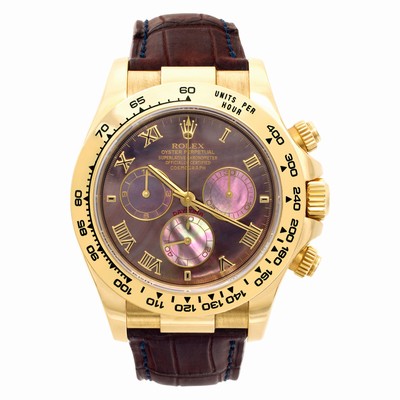 Rolex 116518 Daytona Automatic Male 18k yellow gold Replica Watches