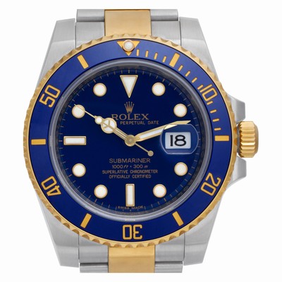 Rolex 116613 Submariner Automatic Male 18k gold & Stainless Steel Replica Watches