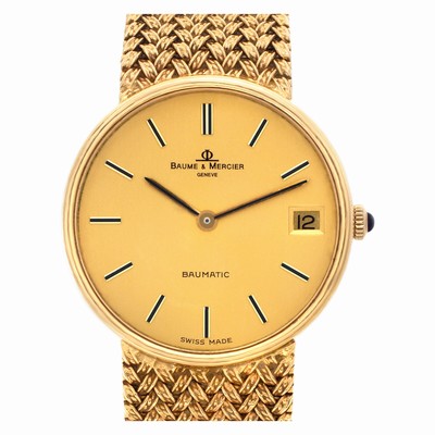 Baume & Mercier 35105 Baumatic Manual Unisex 18k Yellow Gold Replica Watches