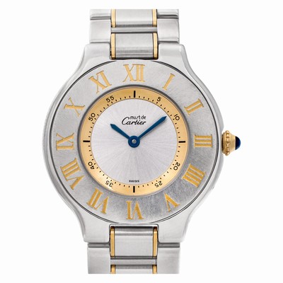 Cartier 1330 Must 21 Quartz Female Stainless Steel Replica Watches