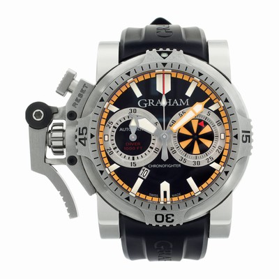 Graham 2OVES.B15A Chronofighter Automatic Male Stainless Steel Replica Watches