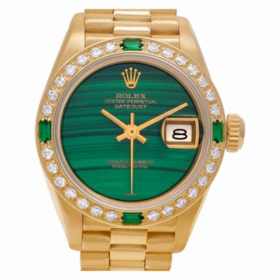 Rolex 69178 Datejust Automatic Female 18k yellow gold Replica Watches