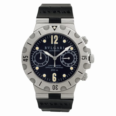 Bvlgari SC38S Scuba Automatic Male steel Replica Watches
