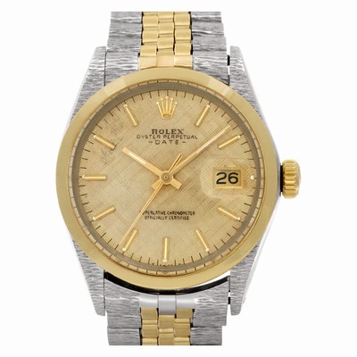 Rolex 1500 Date Automatic Male 14k gold & Stainless Steel Replica Watches