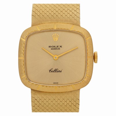 Rolex 336 Cellini Manual Female 18k yellow gold Replica Watches