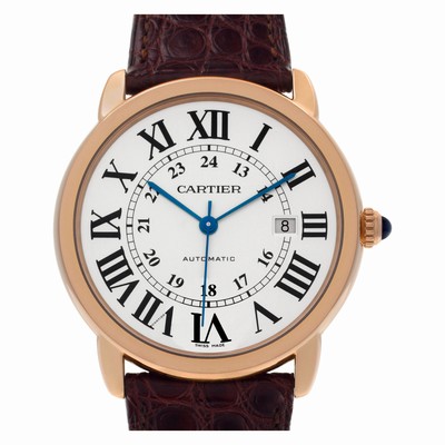 Cartier W6701009 Ronde Solo Automatic Unisex 18k Pink Gold & Stainless Steel Replica Watches