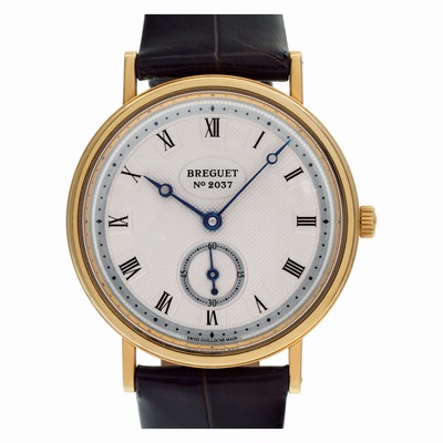 Breguet 3910 Classique Manual Male 18k yellow gold Replica Watches