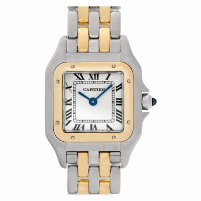 Cartier W25028B Panthere Quartz Female Stainless Steel Replica Watches