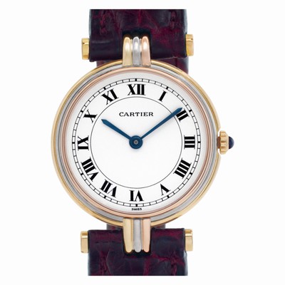 Cartier 881004 Les Must Quartz Female 18k yellow gold Replica Watches