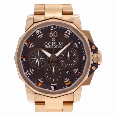 Corum 60723.205005 Admirals Cup Automatic Male 18k rose gold Replica Watches