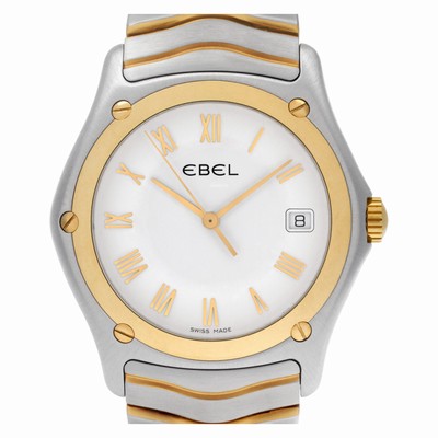 Ebel 1187f41 Sportwave Quartz Male 18k gold & Stainless Steel Replica Watches