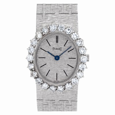Piaget 933B A 6 Classic Manual Female 18k White Gold Replica Watches