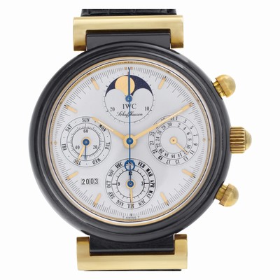 IWC IW3755-02 Da Vinci Manual Unisex 18k gold & ceramic Replica Watches