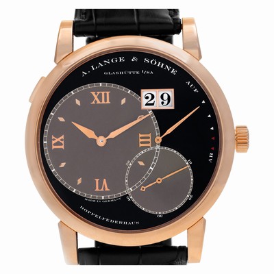 A. Lange & Sohne 115.031 Lange 1 Manual Male 18k rose gold Replica Watches