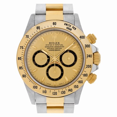 Rolex 16523 Daytona Automatic Male 18k gold & Stainless Steel Replica Watches