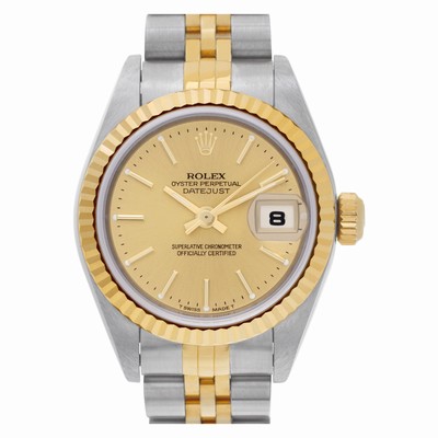 Rolex 79173 Datejust Automatic Female 18k gold & Stainless Steel Replica Watches
