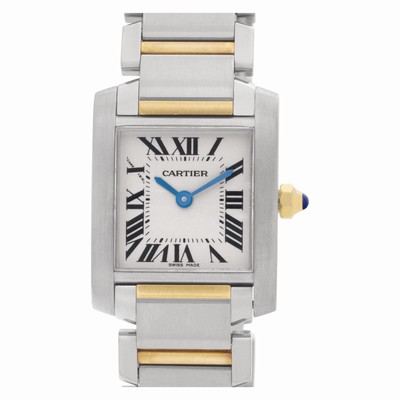 Cartier W51007Q4 Tank Francaise Quartz Female Stainless Steel Replica Watches