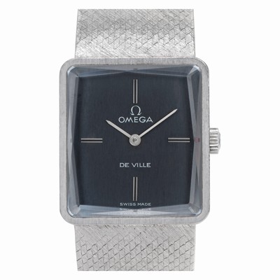 Omega 8196 De Ville Manual Unisex White Gold Replica Watches