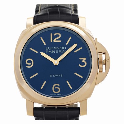 Panerai PAM 00717 Luminor Manual Male 18k rose gold Replica Watches