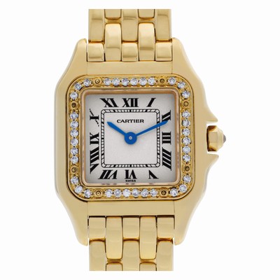 Cartier Cartier 1572 Panthere Quartz Female 18k yellow gold Replica Watches