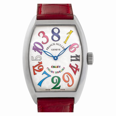 Franck Muller 7851 CH Crazy Hour Automatic Unisex Stainless Steel Replica Watches