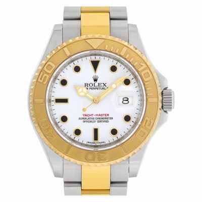 Rolex 16623 Yacht-Master Automatic Male 18k gold & Stainless Steel Replica Watches