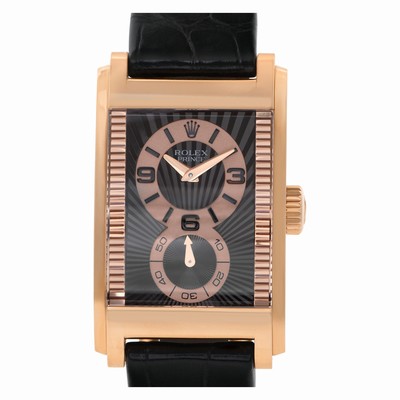 Rolex 5442 Cellini Manual Unisex 18k rose gold Replica Watches