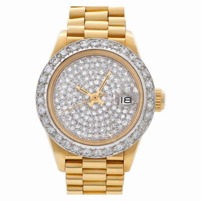 Rolex 6927 Datejust Automatic Female 18k yellow gold Replica Watches
