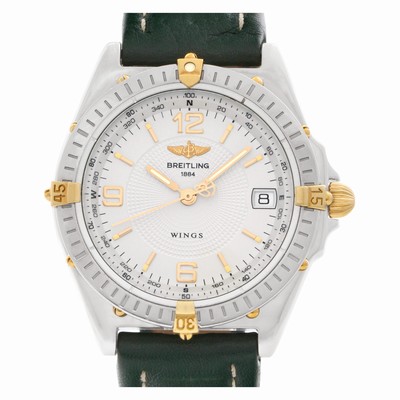 Breitling b10050 Wings Automatic Unisex 18k gold & Stainless Steel Replica Watches
