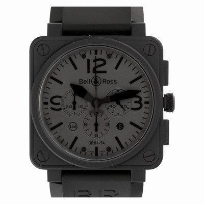 Bell & Ross BR01-94-S Chronograph Automatic Male PVD steel Replica Watches