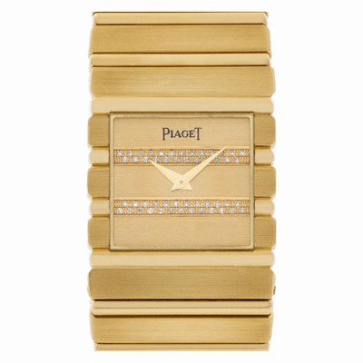 Piaget 515160 Polo Quartz Male 18k yellow gold Replica Watches
