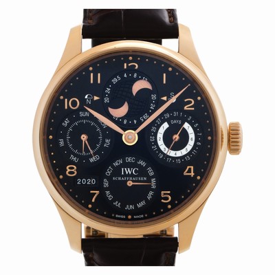 IWC IW5021-03 Portuguese Perpetual Automatic Unisex 18k rose gold Replica Watches