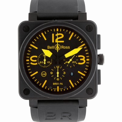 Bell & Ross BR01-94-S Aviation Automatic Male PVD steel Replica Watches