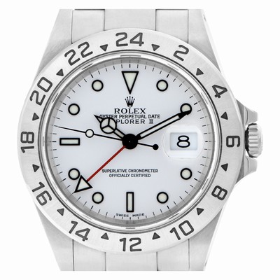 Rolex 16570 Explorer II Automatic Male Stainless Steel Replica Watches