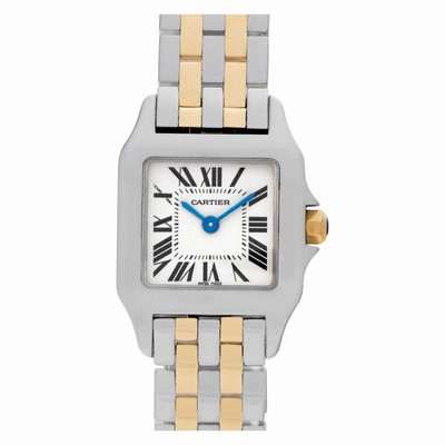 Cartier w25067z6 Santos Demoiselle Quartz Female Stainless Steel Replica Watches