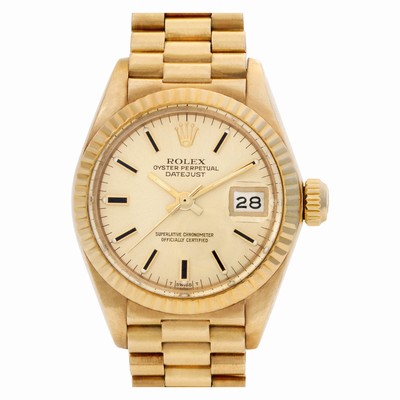 Rolex 6917 Datejust Automatic Female 18k yellow gold Replica Watches