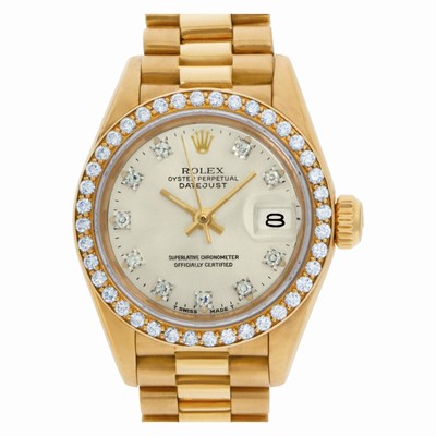 Rolex 69138 Datejust Automatic Female 18k yellow gold Replica Watches