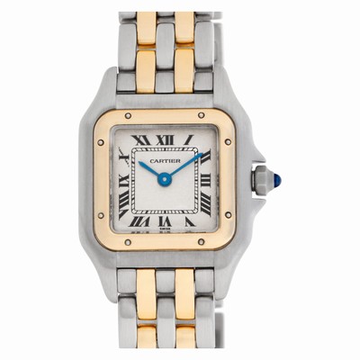 Cartier W25028B Panthere Quartz Female Stainless Steel Replica Watches
