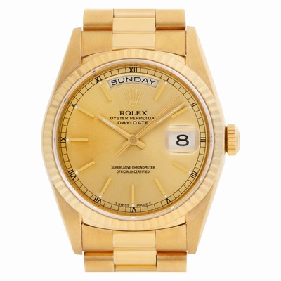 Rolex 18238 Day-Date Automatic Male 18k yellow gold Replica Watches